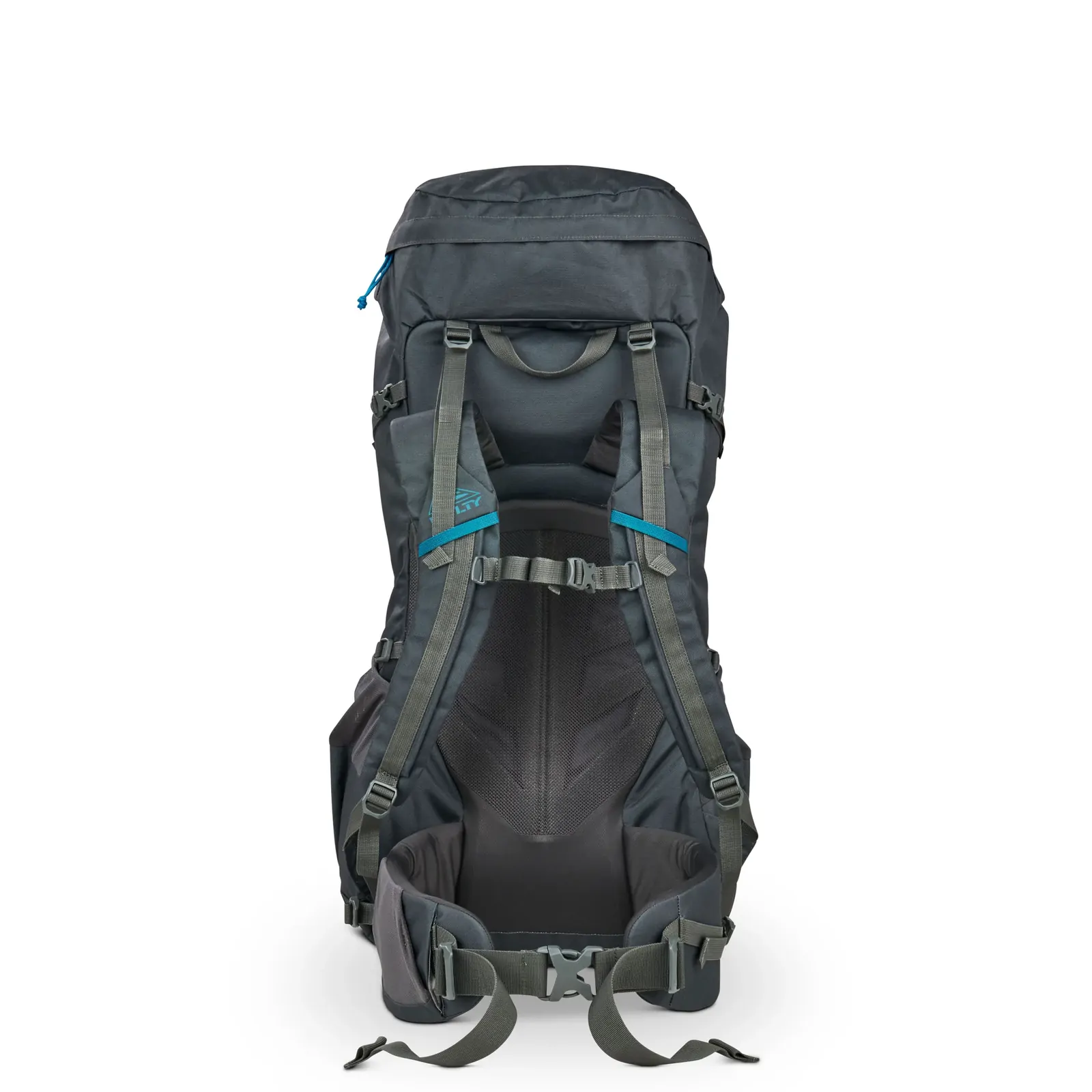 KELTY Asher Backpack Bag Rucksack Hiking Camping 65L (Beluga/Storm Blue) - Image 7