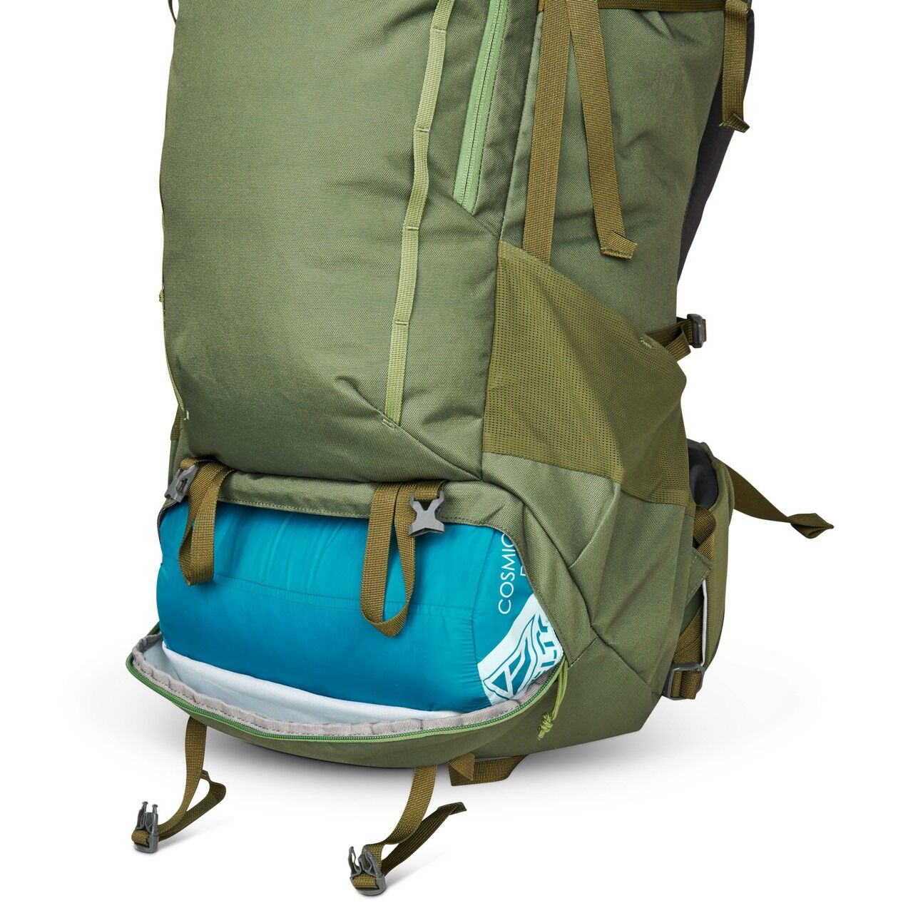 KELTY Asher Hiking Backpack Outdoor Travel Pack Bag 65L (Winter Moss/Dill) - Image 4