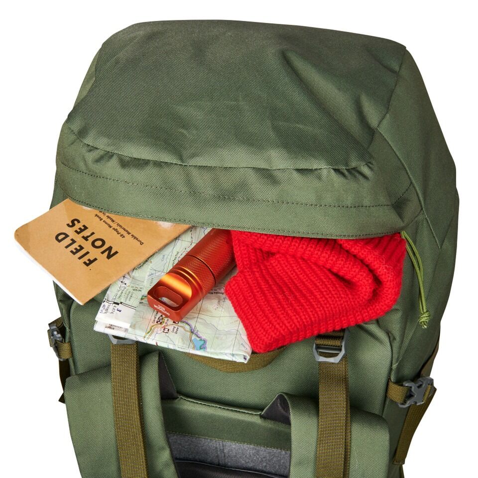 KELTY Asher Hiking Backpack Outdoor Travel Pack Bag 65L (Winter Moss/Dill) - Image 6