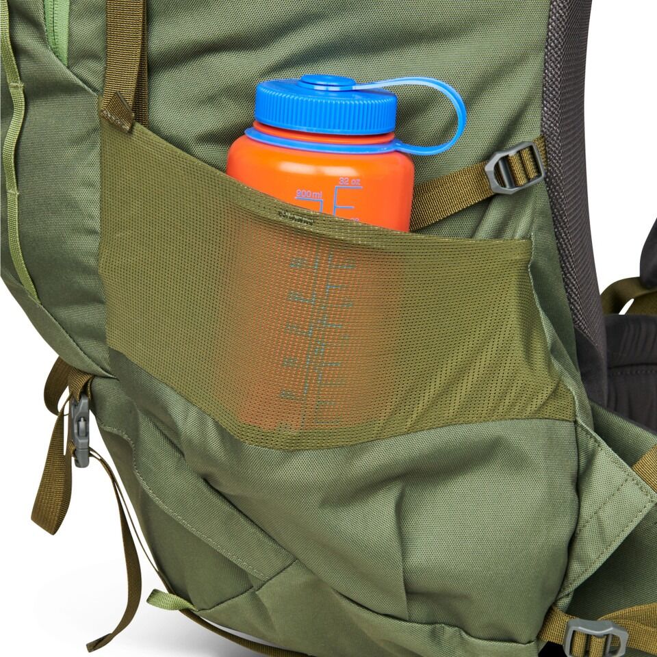 KELTY Asher Hiking Backpack Outdoor Travel Pack Bag 65L (Winter Moss/Dill) - Image 9