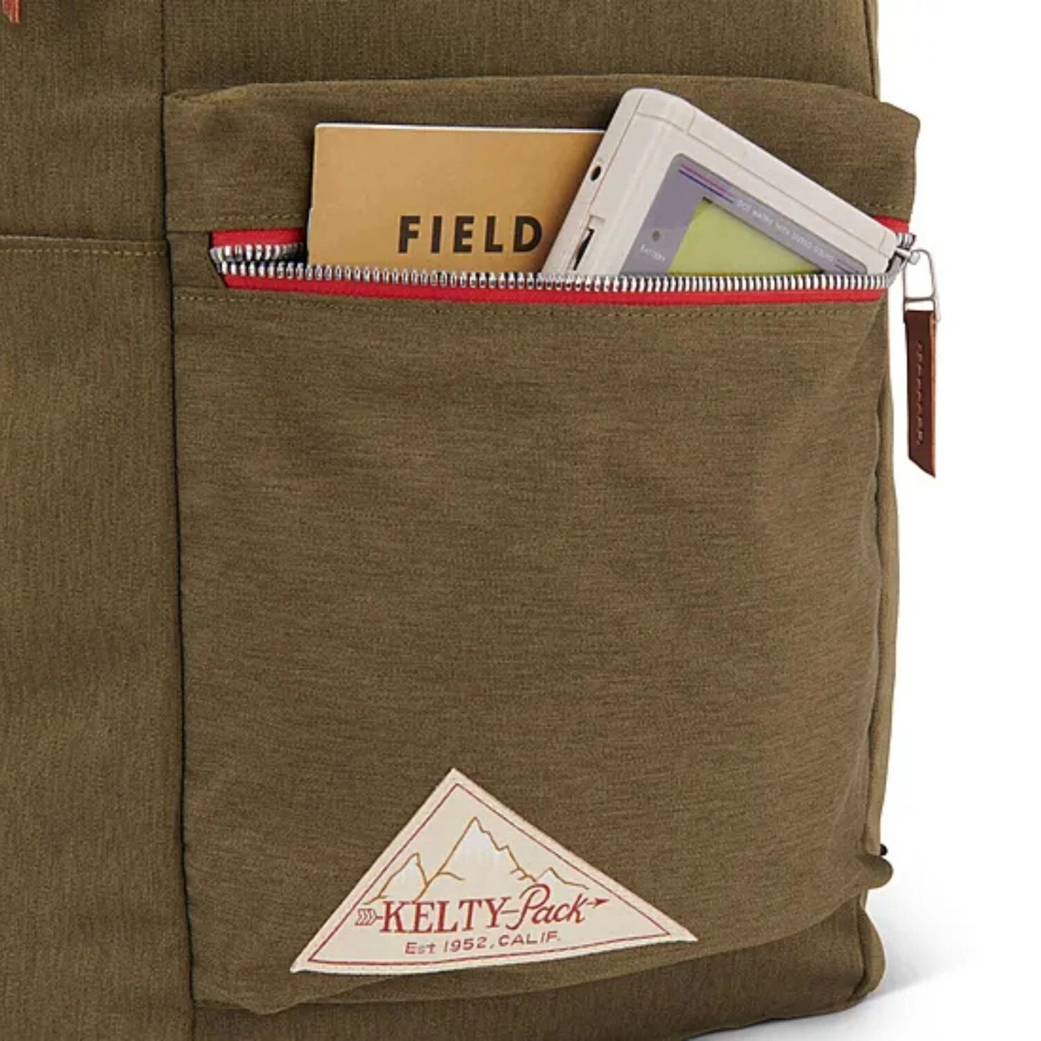 KELTY Linwood Backpack Heritage Laptop Bag Hydration Compatible 21L (Burnt Olive) - Image 5