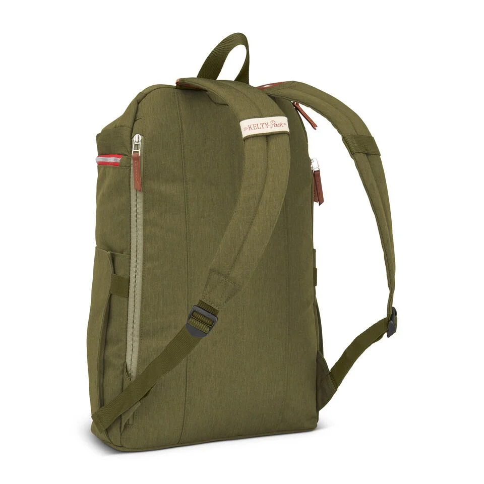 Kelty Origins Delano 21L Backpack Heritage Day Pack 15" Bag - Burnt Olive - Image 3