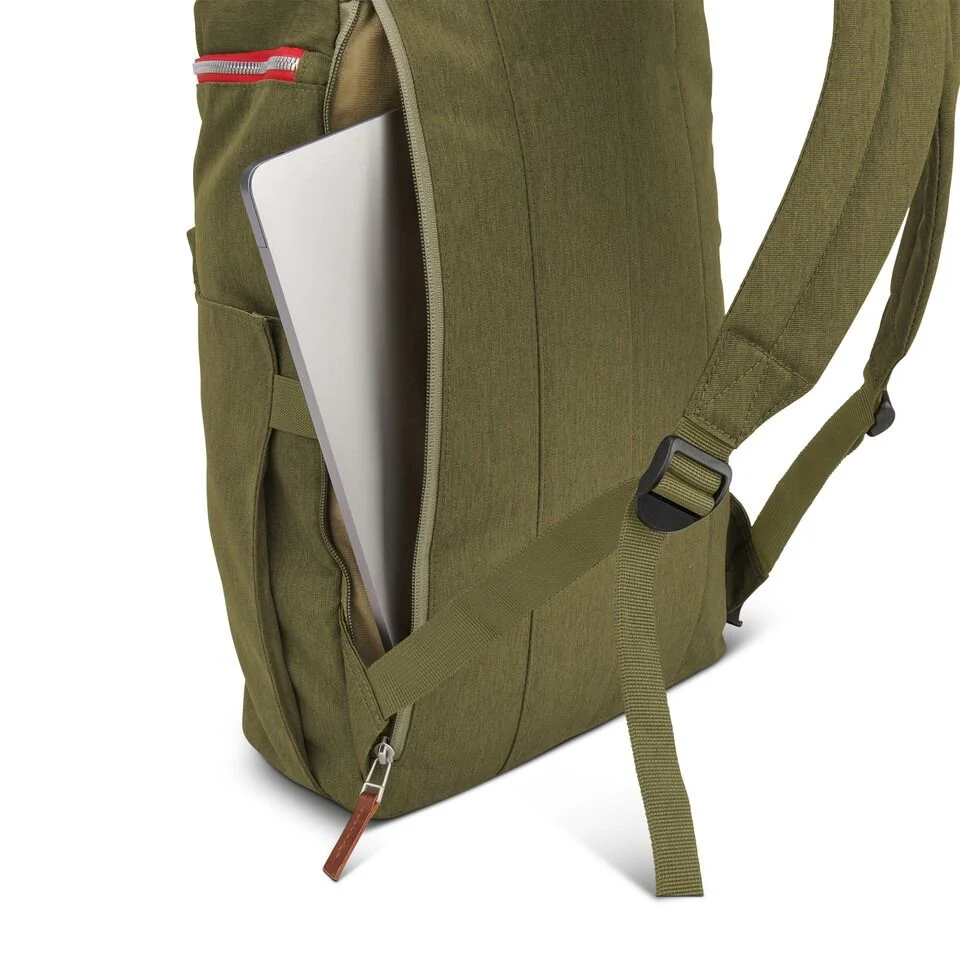Kelty Origins Delano 21L Backpack Heritage Day Pack 15" Bag - Burnt Olive - Image 5