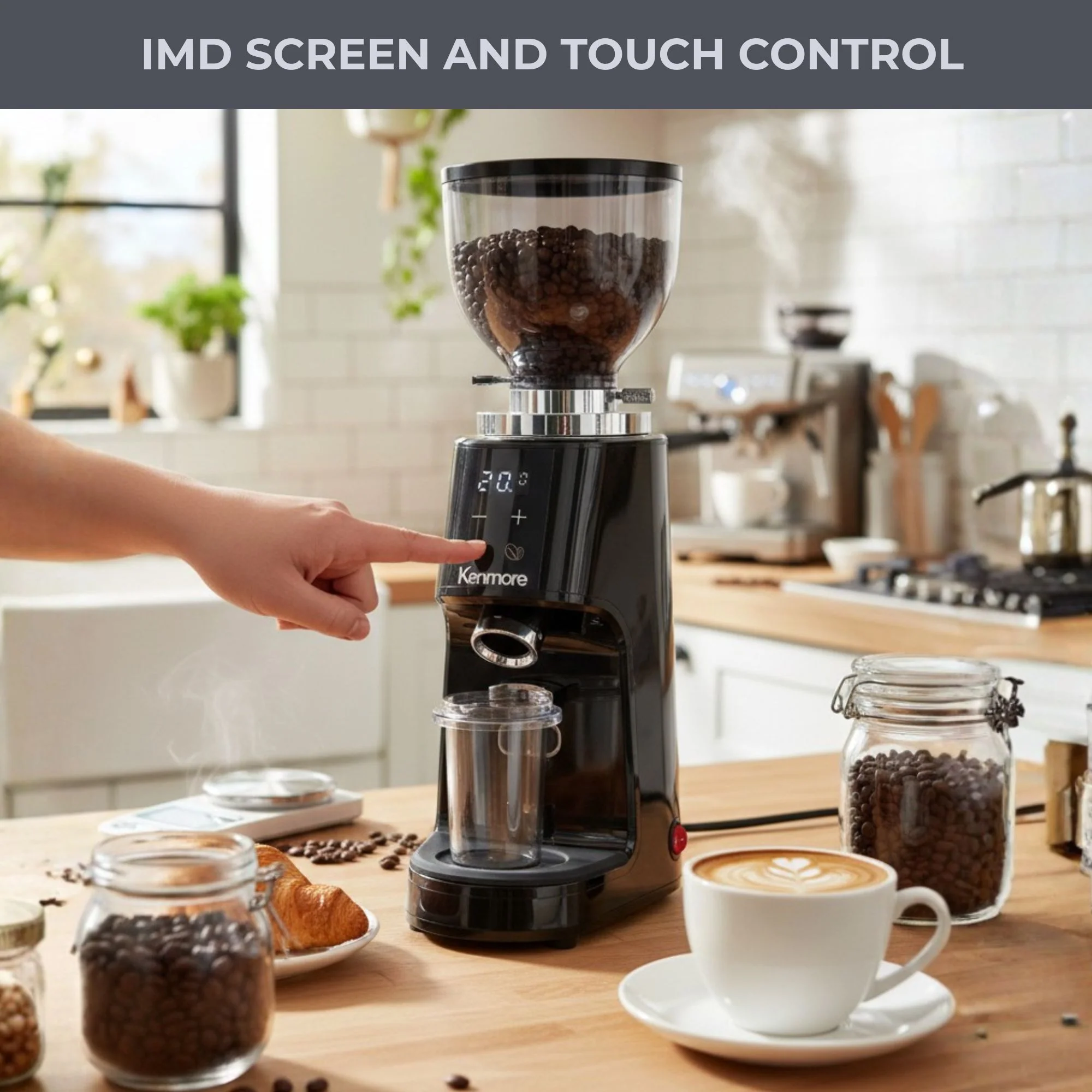 Kenmore Digital Conical Burr Coffee Grinder - Image 5