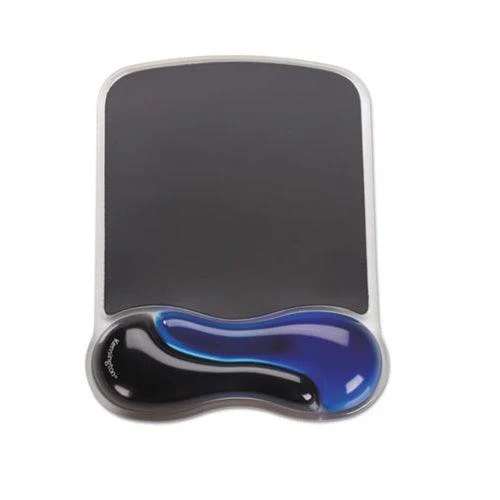 Kensington Duo Gel Mouse Pad Black/Blue - Image 3