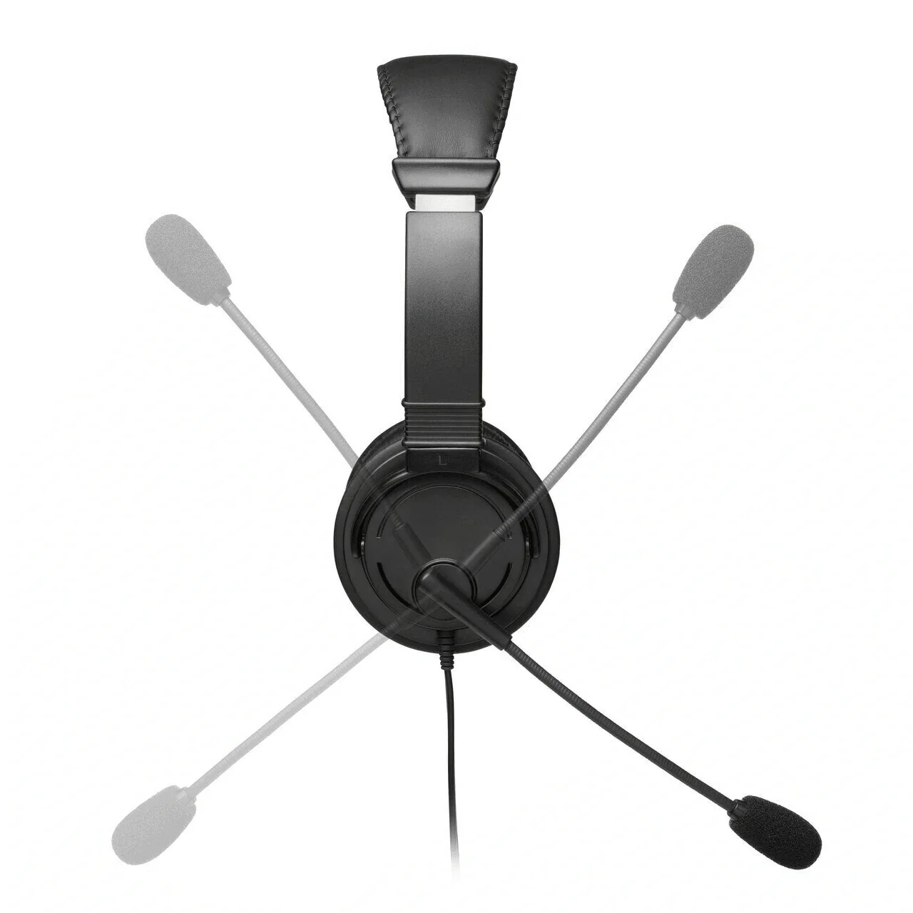 Kensington Hi-Fi Headphones With Microphone Headset Black - Image 4