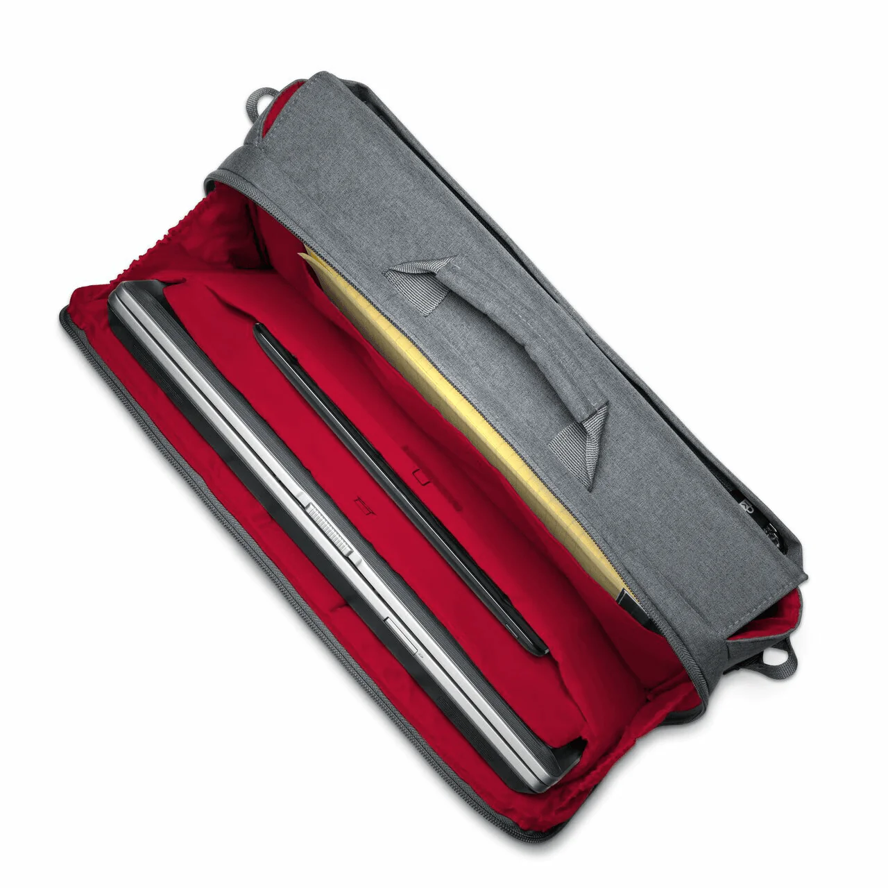 Kensington Metro Laptop Messenger Bag Grey - Image 3