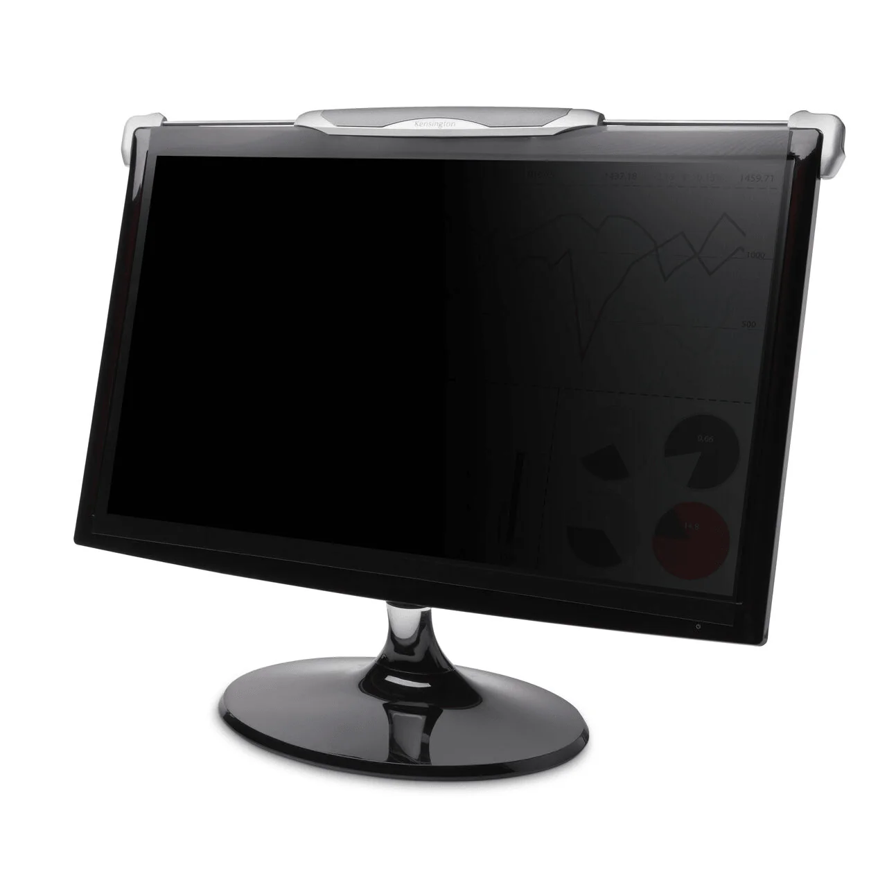 Kensington Snap2 Privacy Screen Monitor 25 - 27" 16:9 / 16:10 (Black) - Image 2