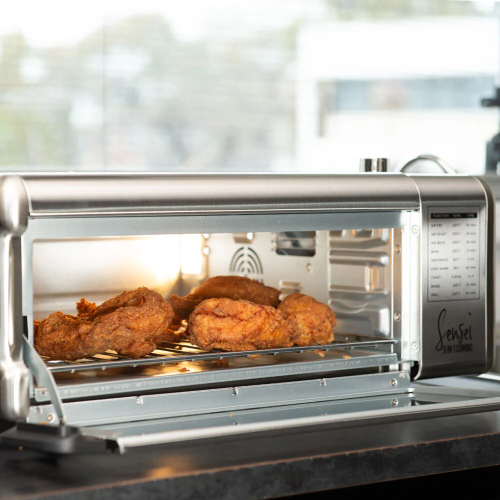 KITCHEN COUTURE 17L 9 IN 1 SENSEI AIR FRYER OVEN AND GRILL - STAINLESS STEEL - Image 3