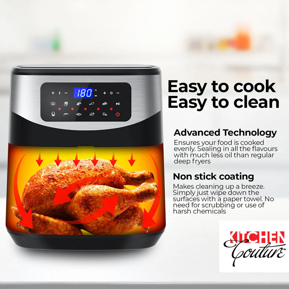 Kitchen Couture Digital Air Fryer 12L - Image 4