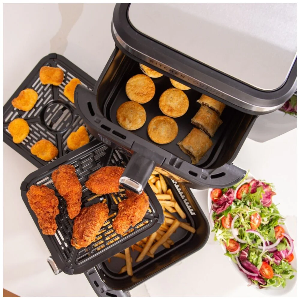 Kitchen Couture Dual Drawer Vertex Air Fryer 11L - Image 8