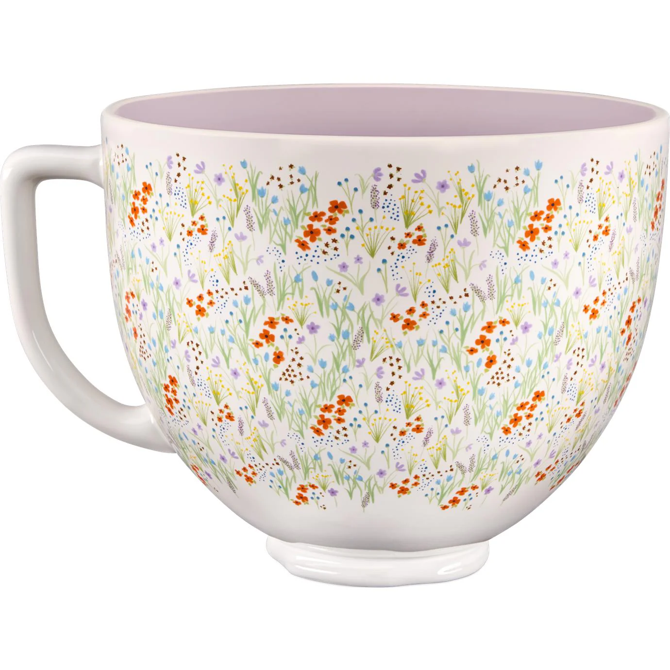 KitchenAid KSM156 4.7L Artisan Stand Mixer with Ceramic Floral Bowl - Image 3