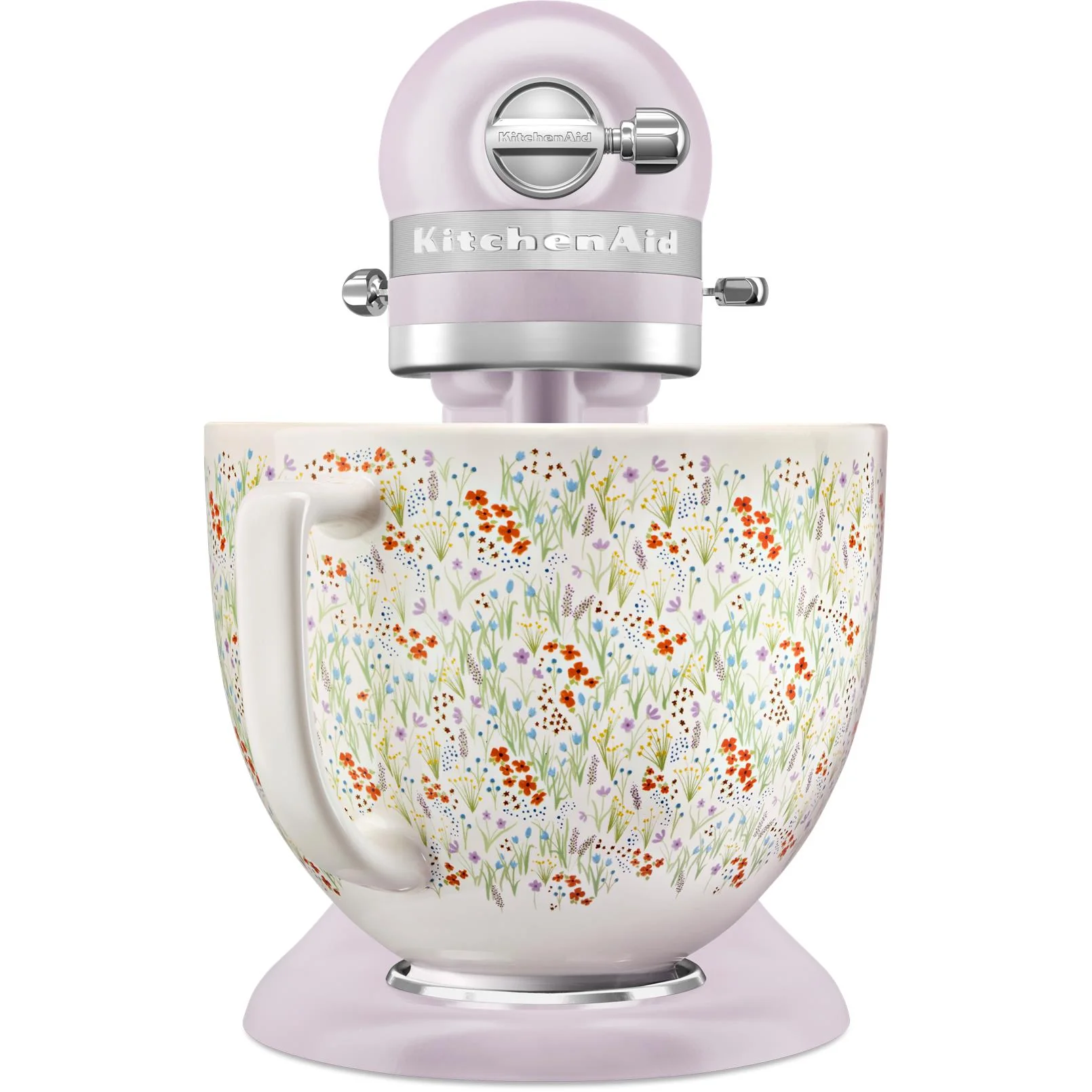 KitchenAid KSM156 4.7L Artisan Stand Mixer with Ceramic Floral Bowl - Image 6
