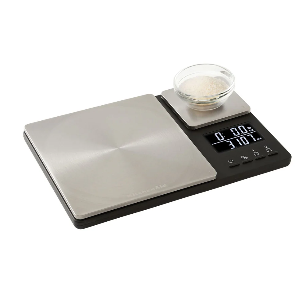 KitchenAid S/S Food Weighing Digital Kitchen Scale Dual Platform 5kg/500g - Image 5