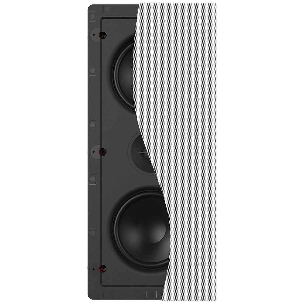Klipsch DS-250W-LCR Dual In-Wall 5.25" Speaker 240W Home Audio (White) - Image 4