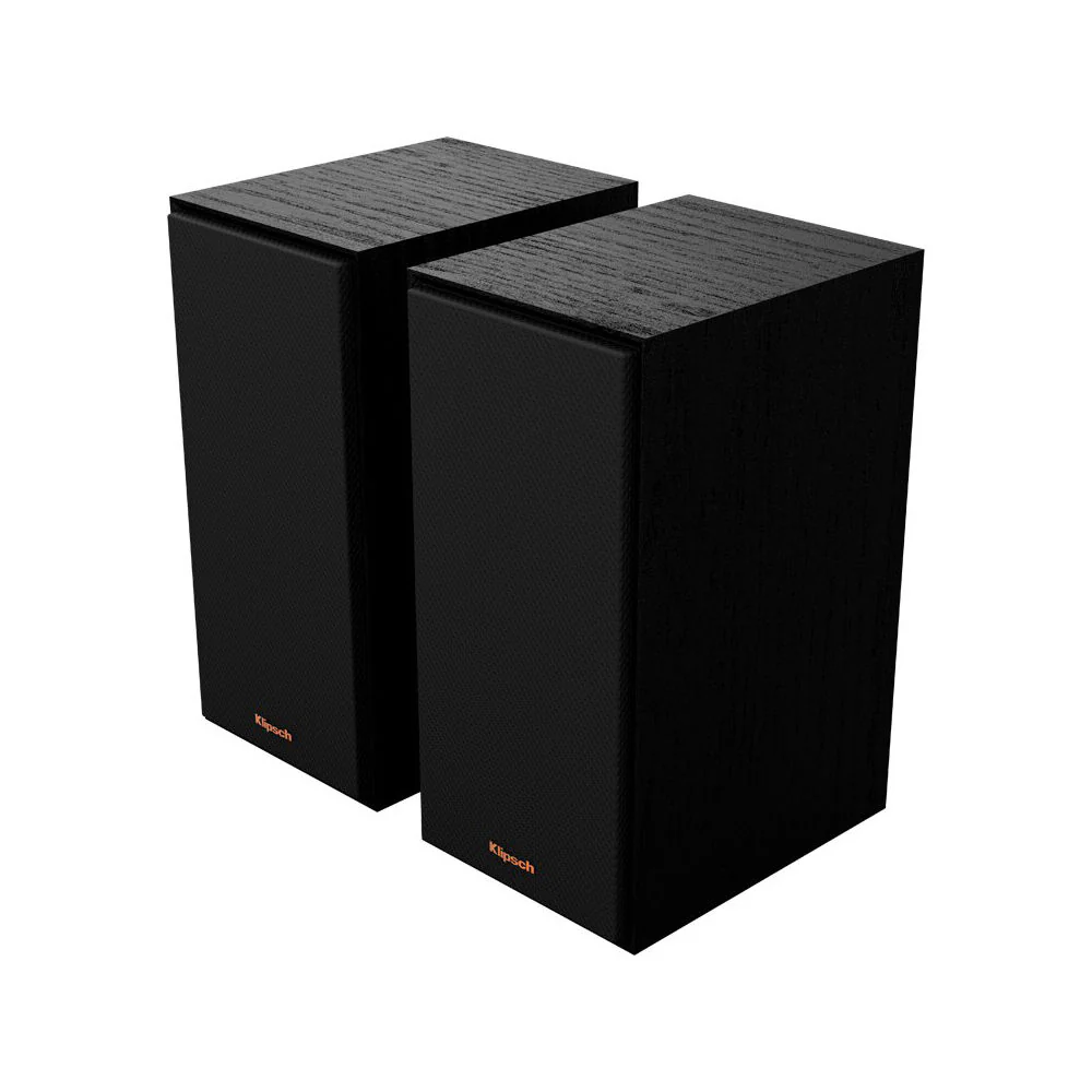 Klipsch R-40PM Powered Wireless Bluetooth Bookshelf 70W Speakers (2x) Black - Image 2
