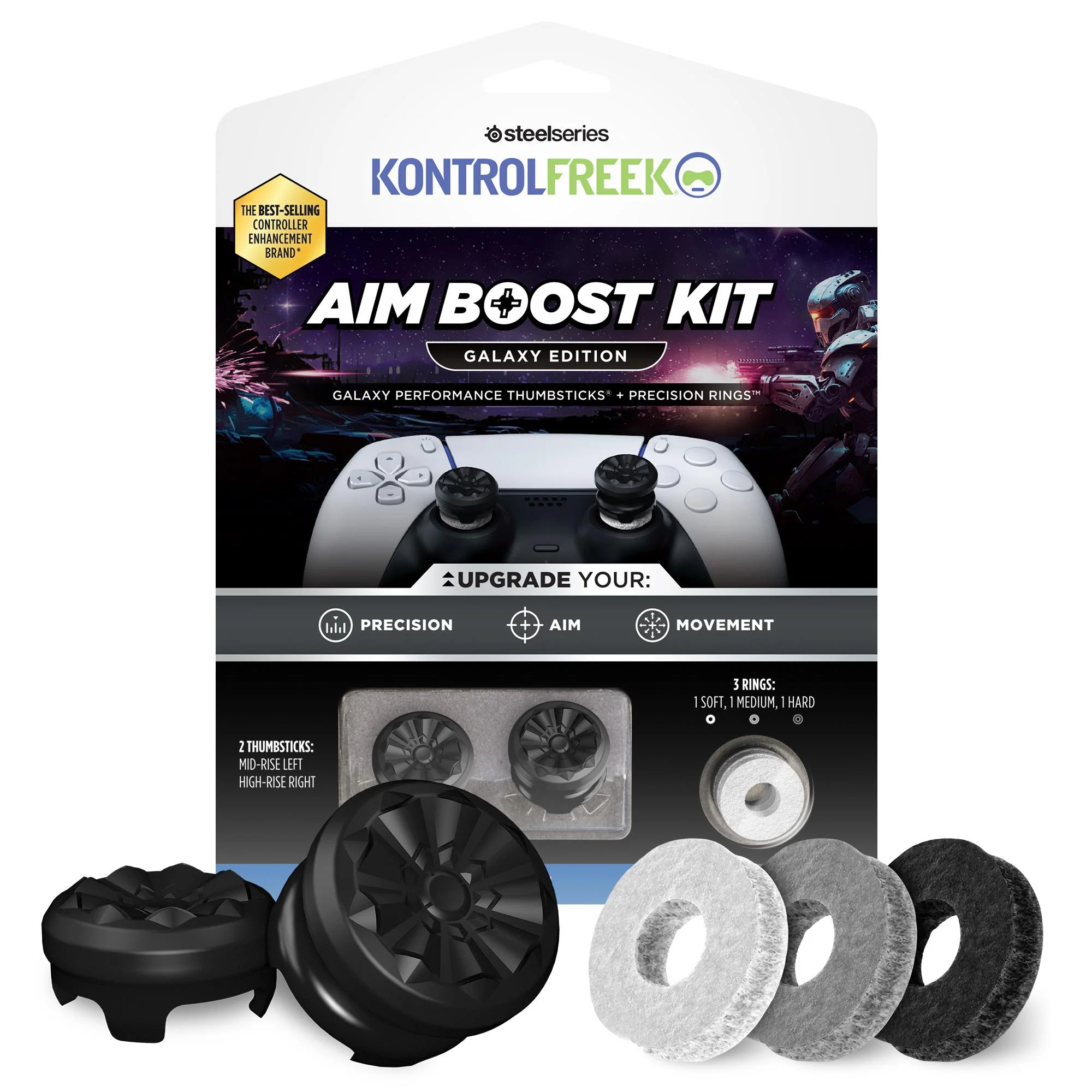KontrolFreak Galaxy (Black) AimBoost for PlayStation