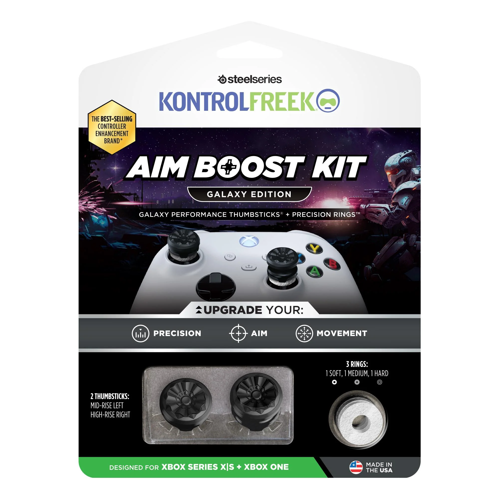 KontrolFreak Galaxy (Black) AimBoost for Xbox Series X/S - Image 2