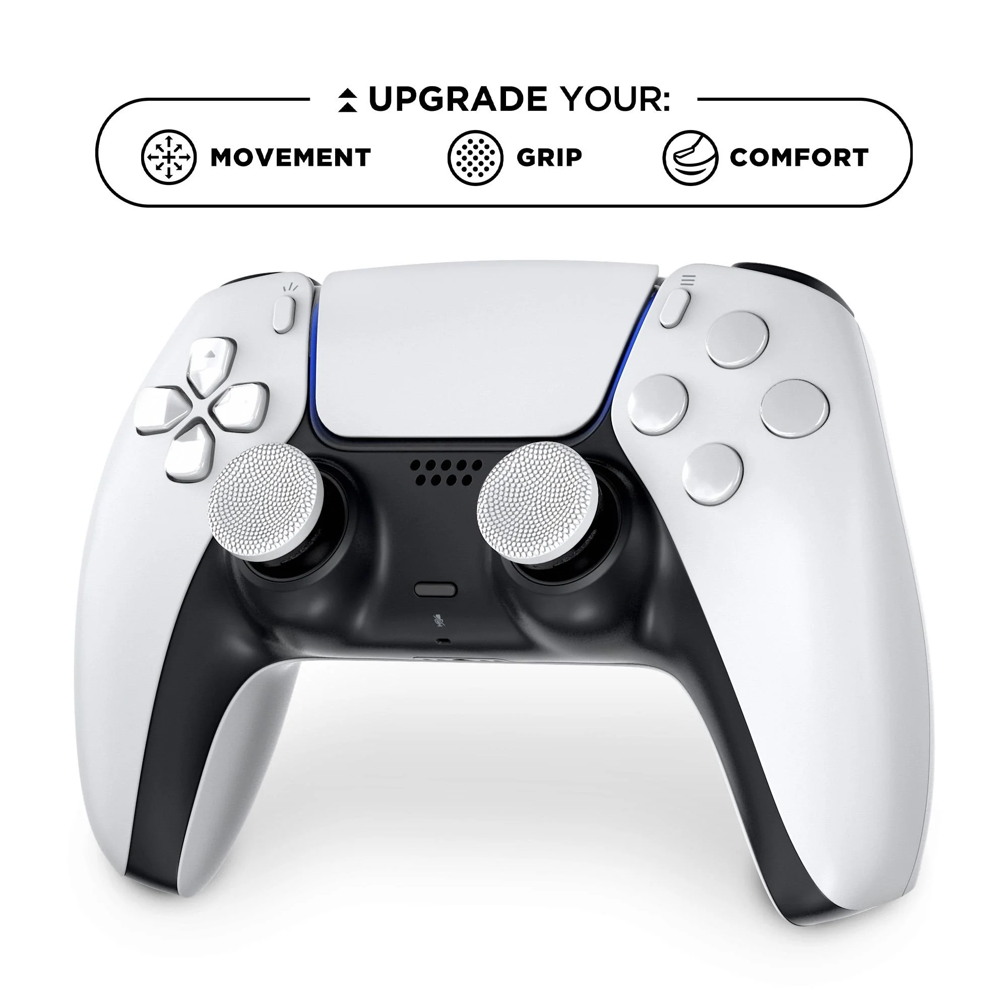 KontrolFreak Sports Clutch (White/Black) for PlayStation - Image 6