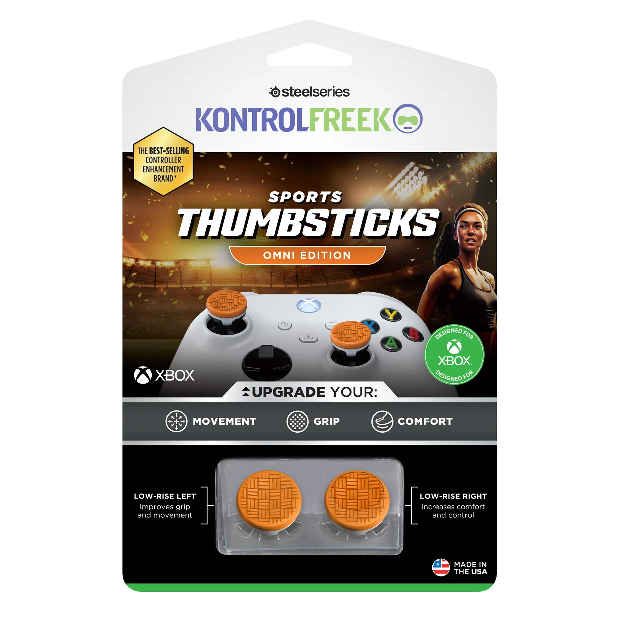 KontrolFreak Sports Omni (Orange/White) for Xbox Series X/S - Image 2