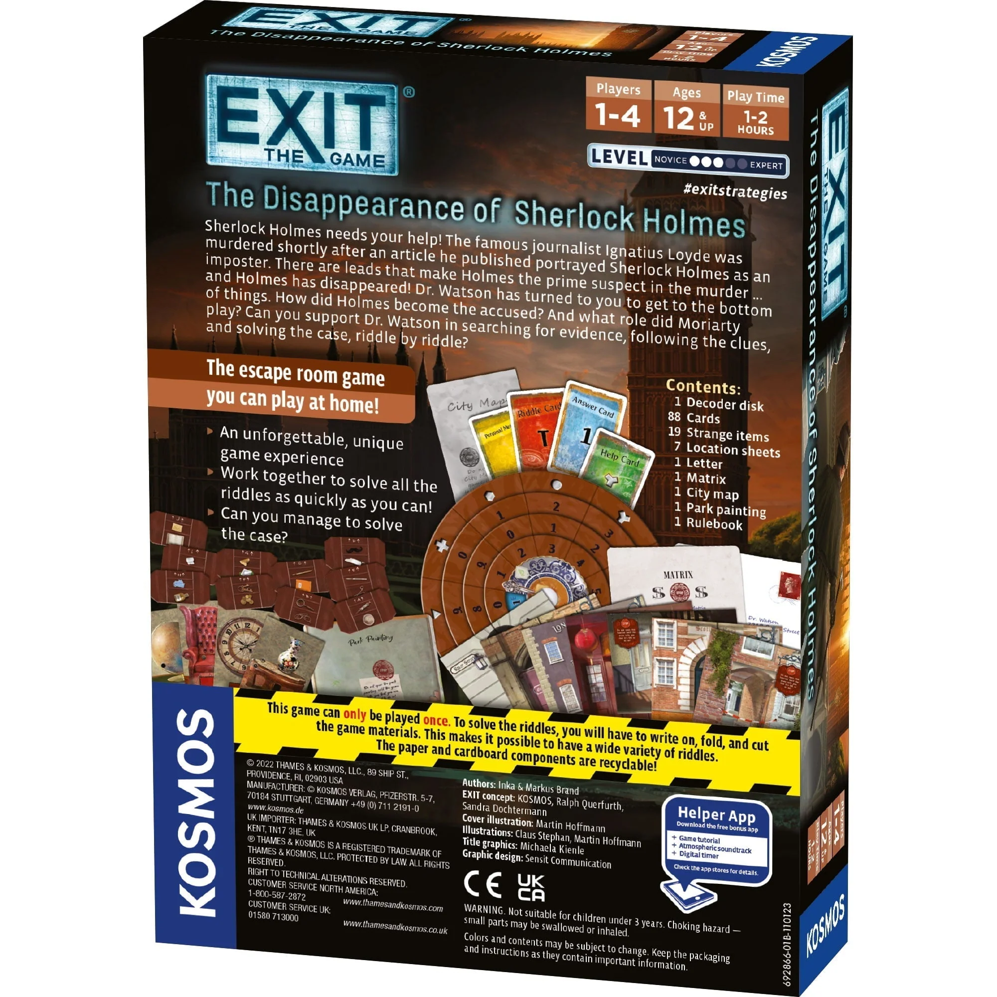 Kosmos Exit The Disappearance of Sherlock Holmes Game - Image 4