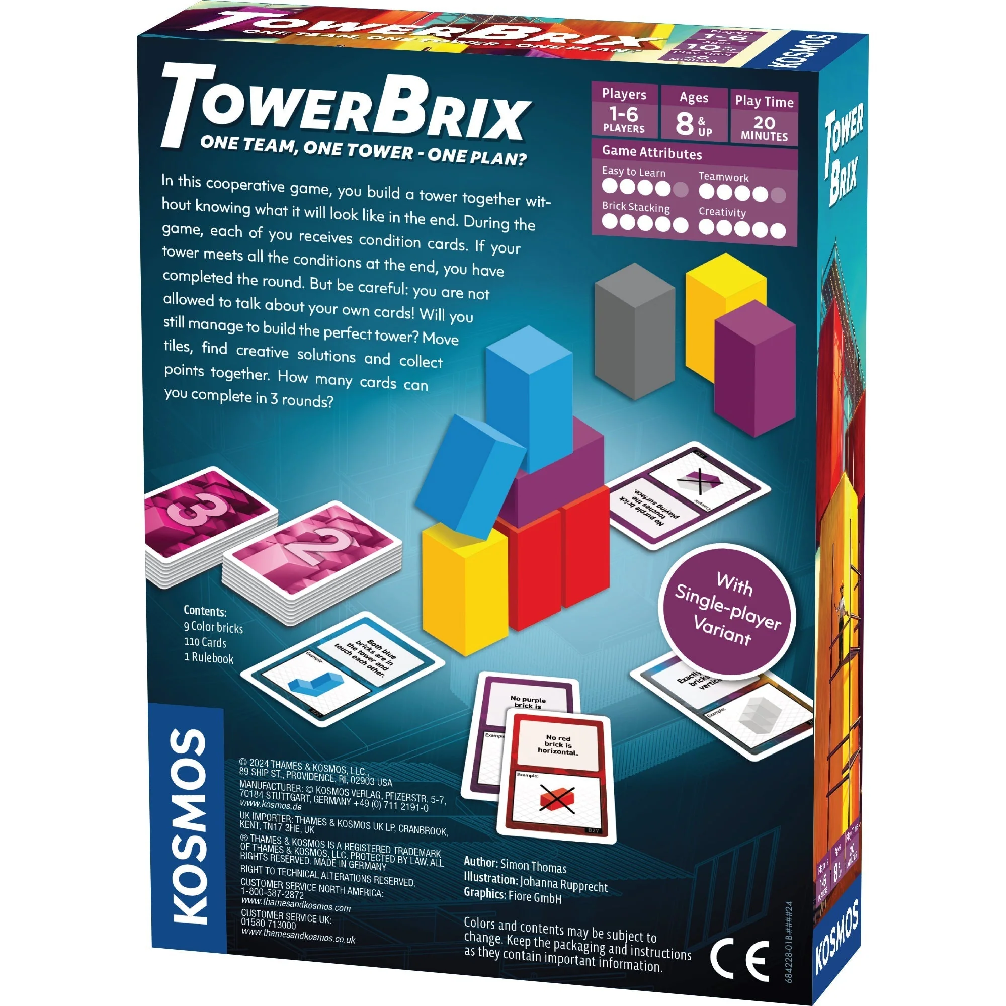 Kosmos Towerbrix Game - Image 2