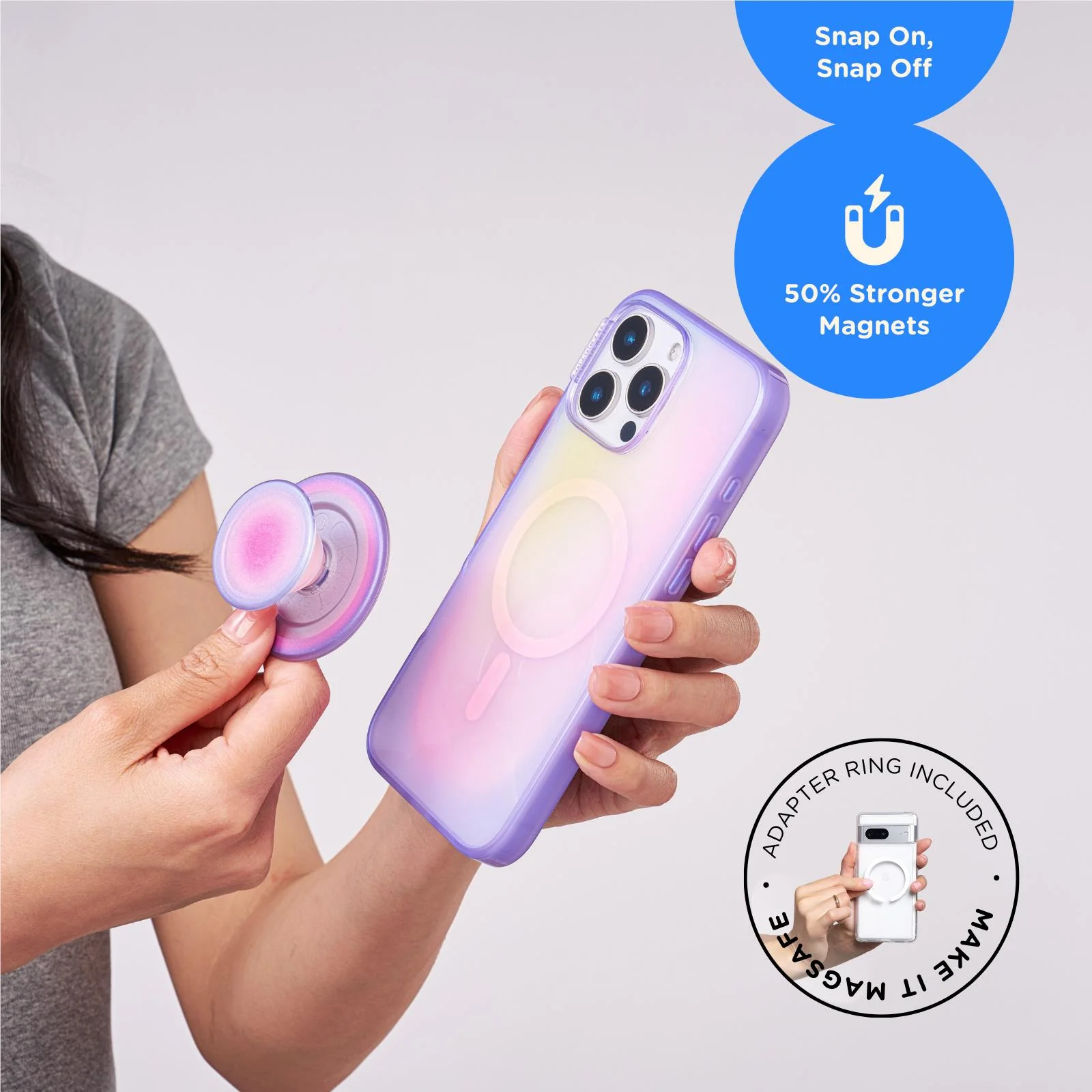 KPop Demon Hunters x PopSockets PopGrip MagSafe (Huntrix Rumi) - Image 10