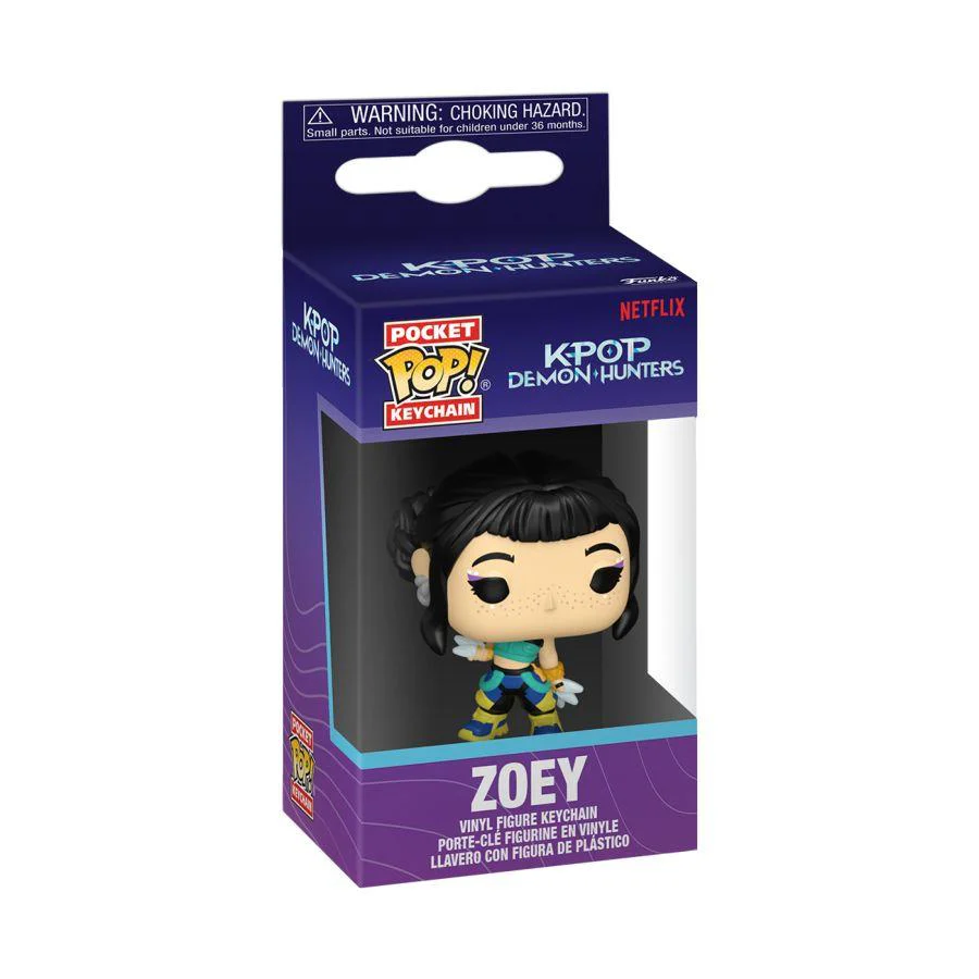 KPOP Demon Hunters - Zoey Pop! Keychain - Image 2