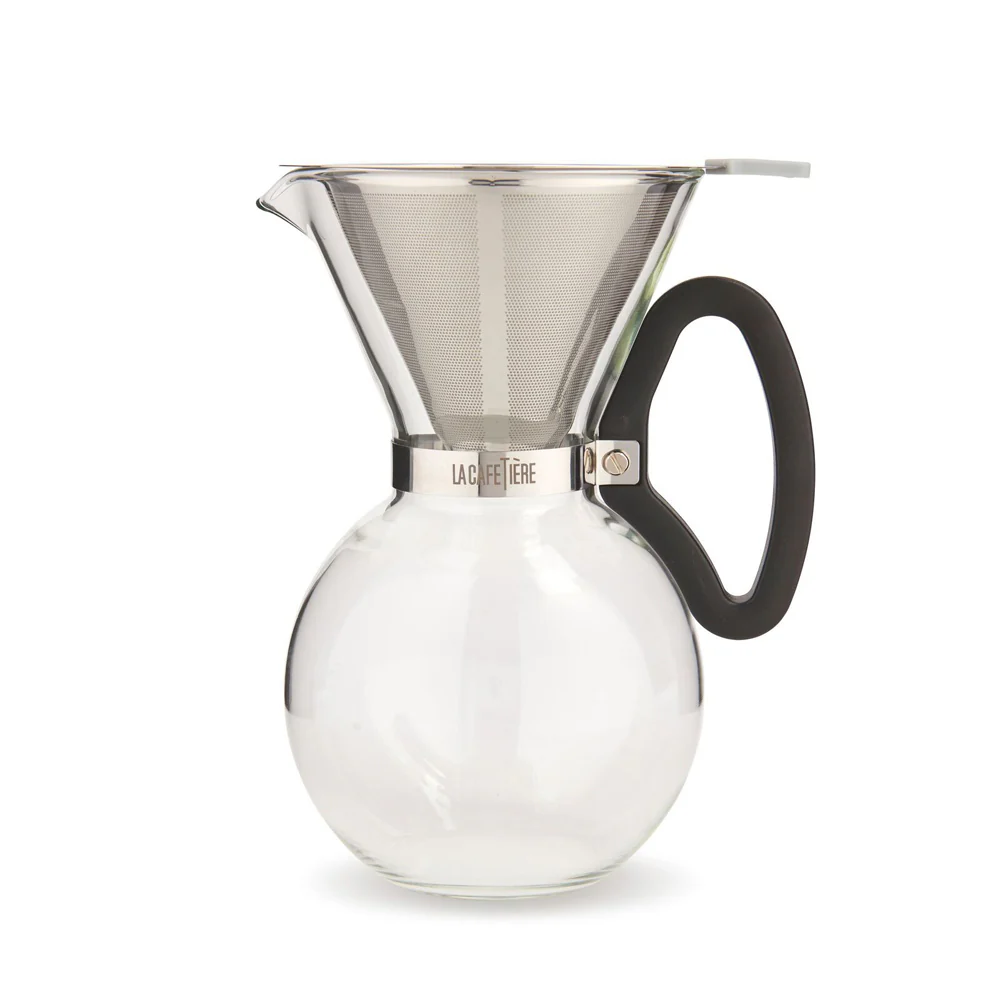 La Cafetiere 12cm Pour Over Stainless Steel Coffee Dripper (Silver) - Image 6