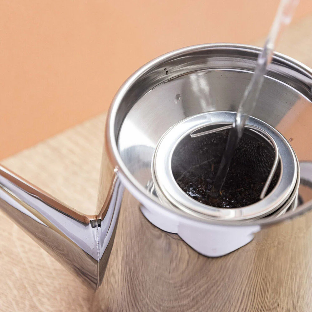 La Cafetiere 23cm/1.5L Stainless Steel Teapot with Infuser - Image 5