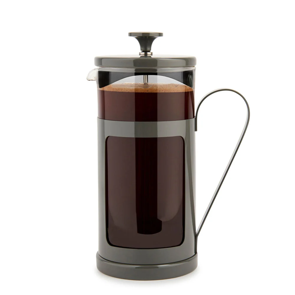 La Cafetiere Monaco 8-Cup 1L Stainless Steel/Glass French Press (Cool Grey) - Image 7