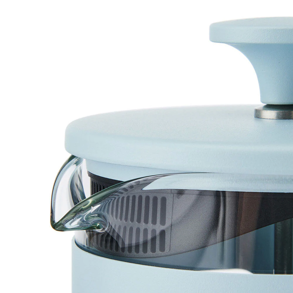 La Cafetiere Pisa 8-Cup Stainless Steel Coffee Press (Sky Blue) - Image 2