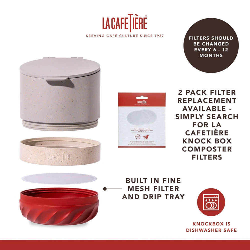 La Cafetiere Renew Coffee Knock Box and Composter - Image 8