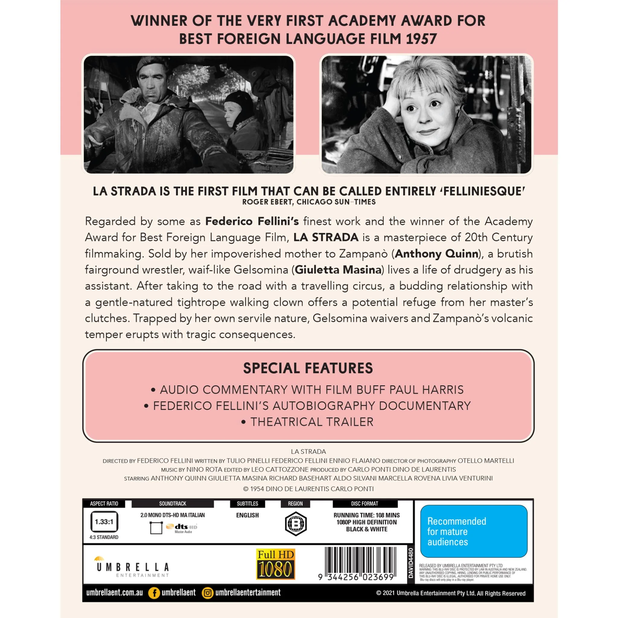 La Strada (World Cinema Collection) - Image 2