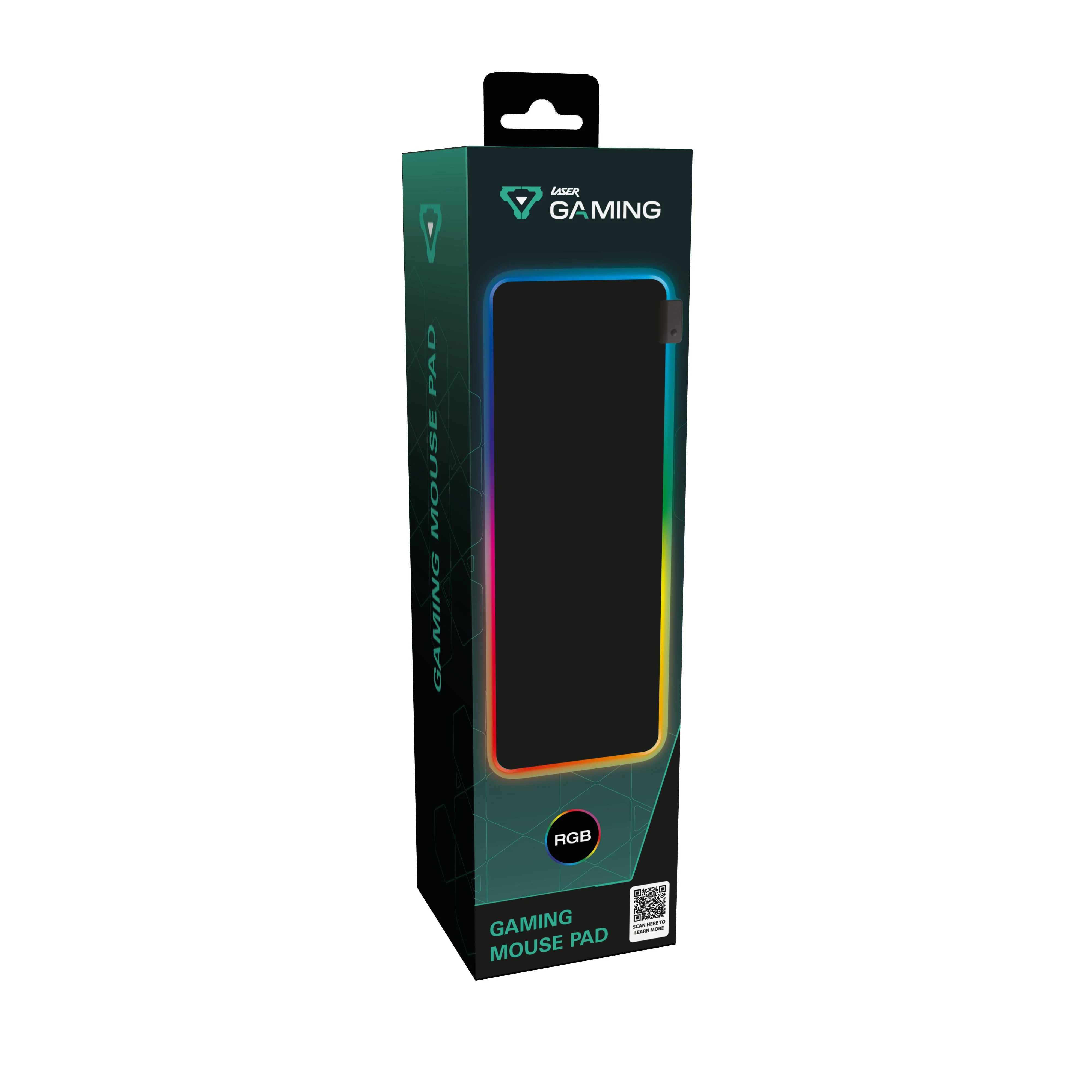 Laser Gaming X-Large LED Gaming Pad (Black) - Image 8
