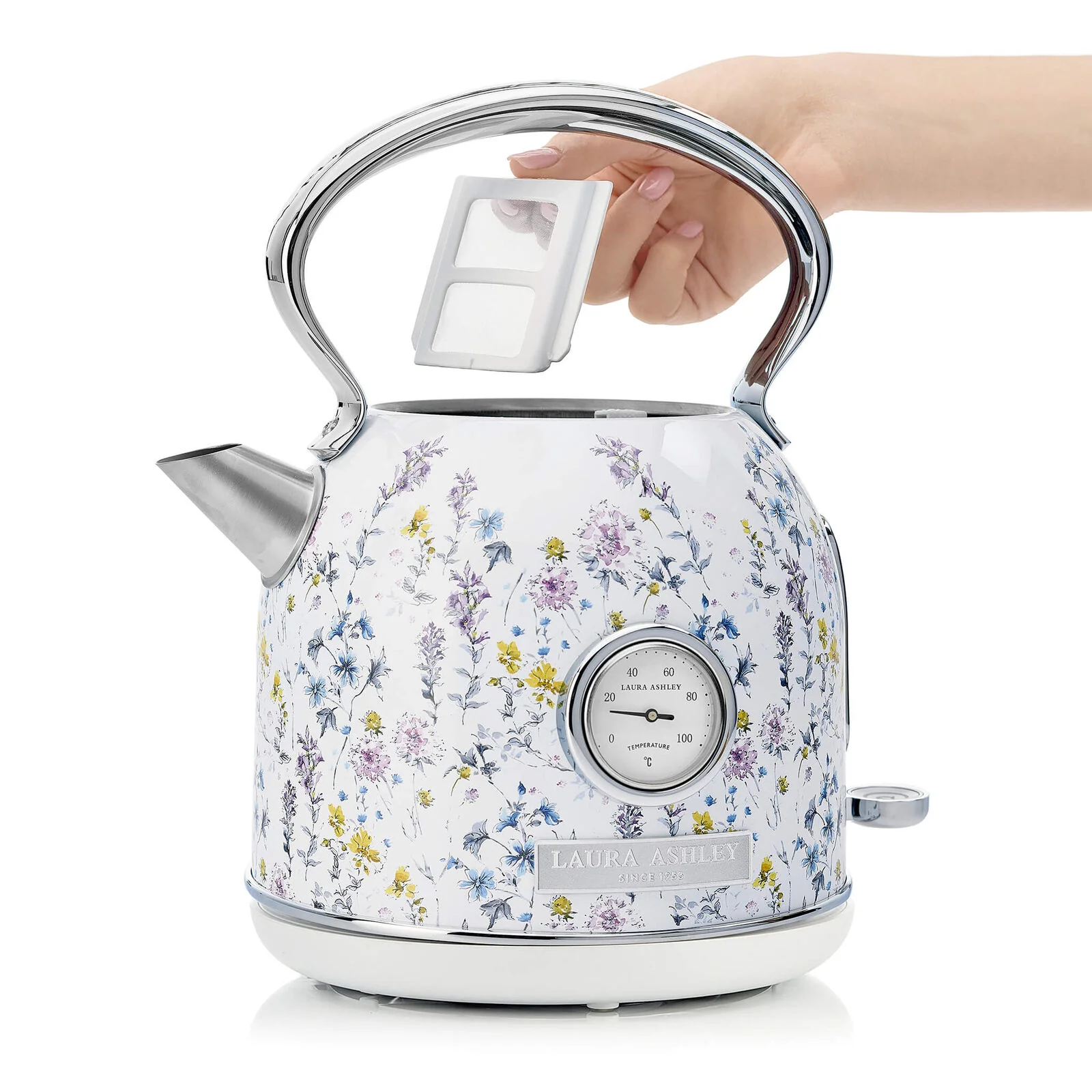 Laura Ashley 1.7L Dome Kettle and 4 Slice Toaster Combo (Wild Meadow) - Image 8