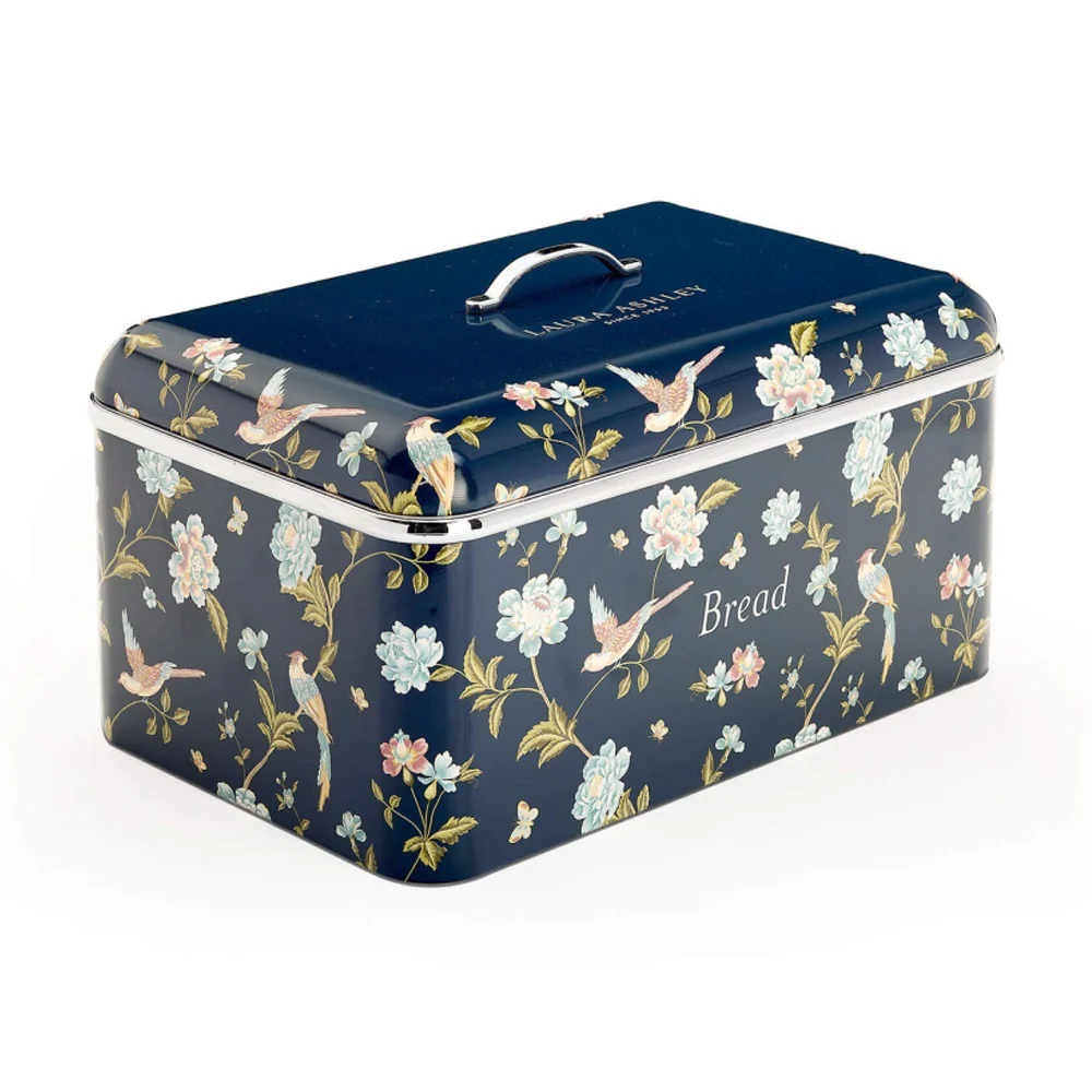 Laura Ashley Elveden Bread Bin Navy - Image 4