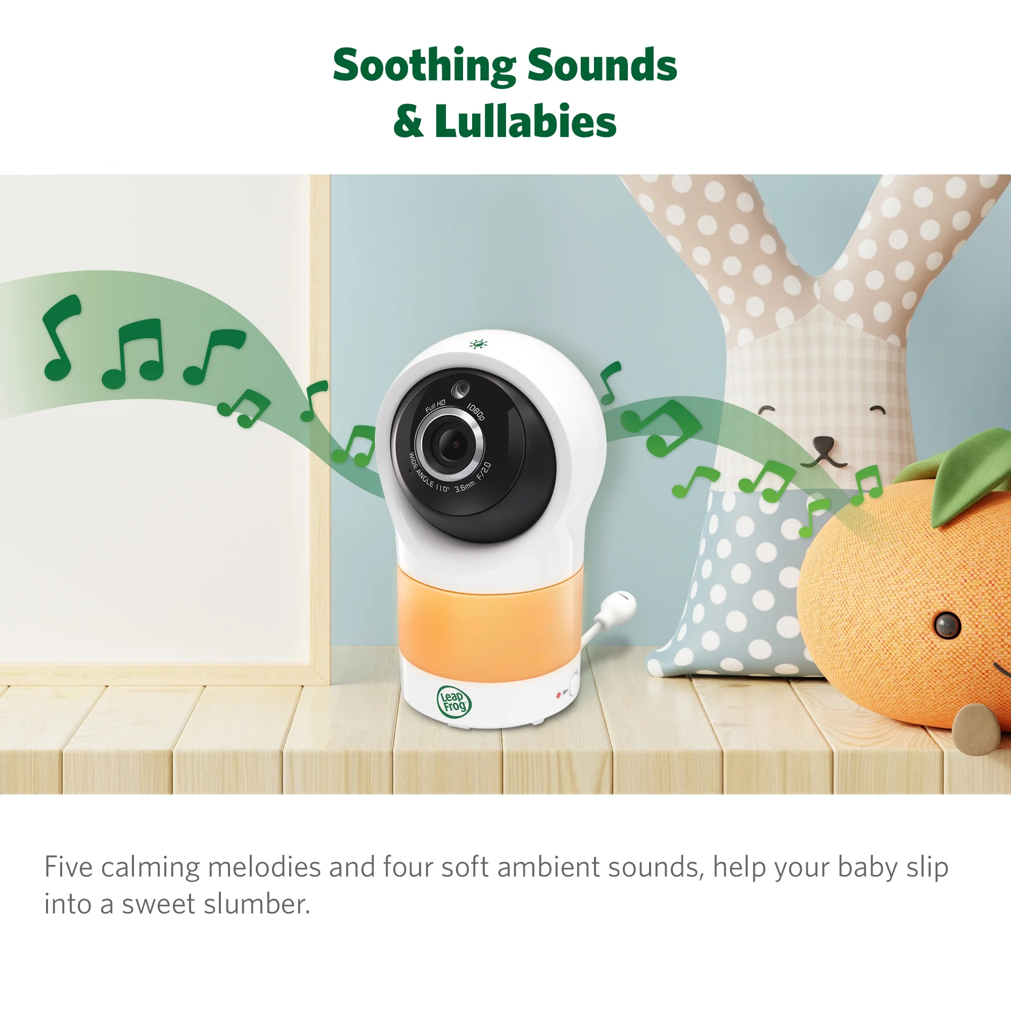 LeapFrog LF1911 High Definition Wi-Fi Camera Pan and Tilt Baby Monitor - Image 6