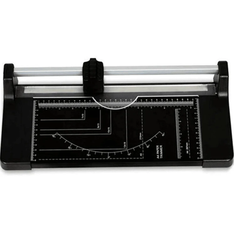 Ledah 330 Home Trimmer Metal Base 10 Sheet A4 Black Paper Cutter - Image 2