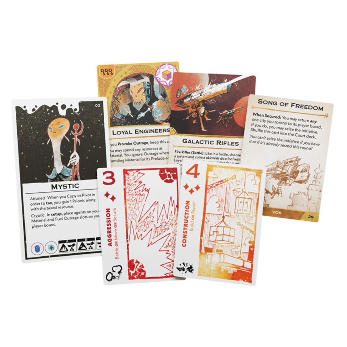 Leder Games Arcs Tabletop Strategy Game - Image 3