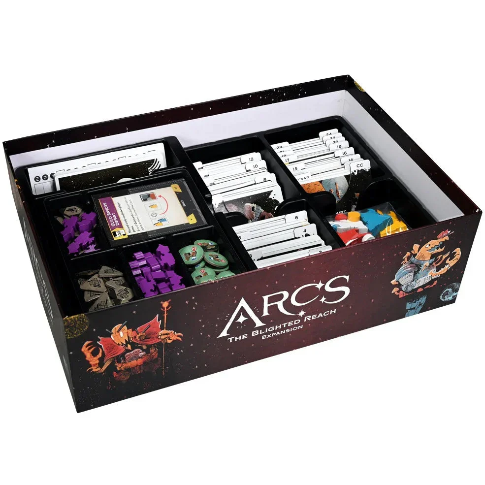 Leder Games Arcs The Blighted Reach Campaign Expansion Tabletop Strategy Game - Image 4