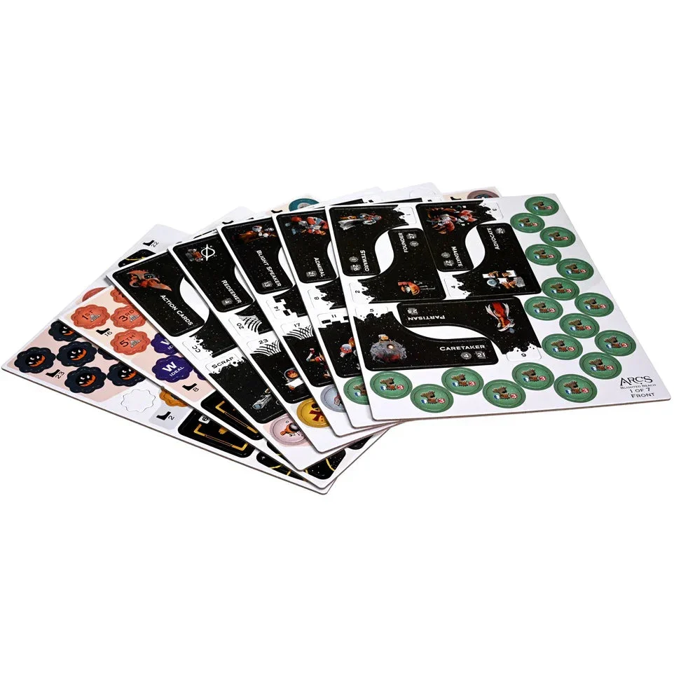 Leder Games Arcs The Blighted Reach Campaign Expansion Tabletop Strategy Game - Image 9