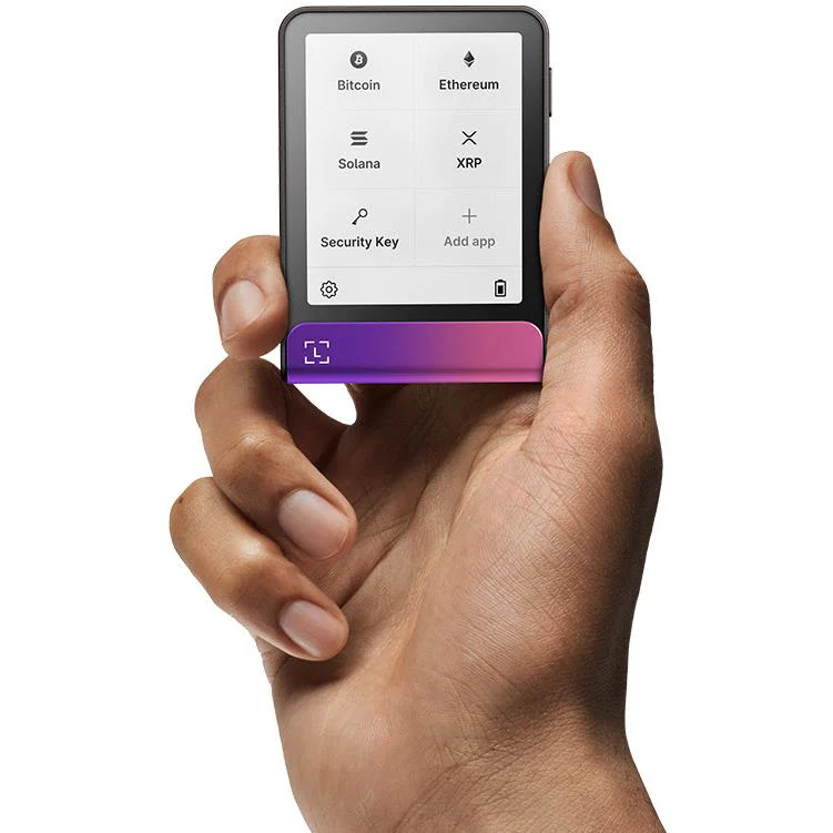 Ledger Flex Crypto Hardware Wallet with Recovery Key (Crimson Magenta) - Image 5