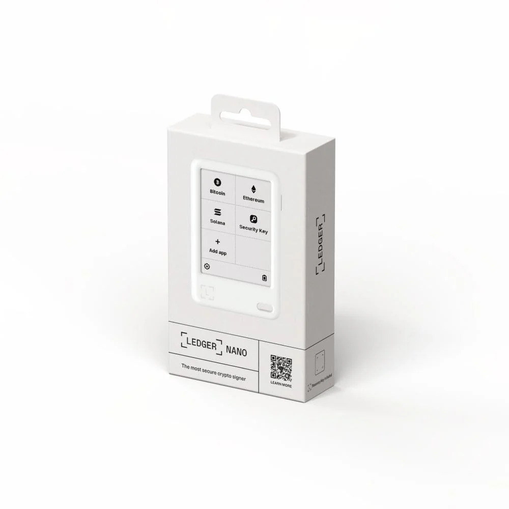 Ledger Nano Gen5 Hardware Wallet with Recovery Key (Glacier White) - Image 8