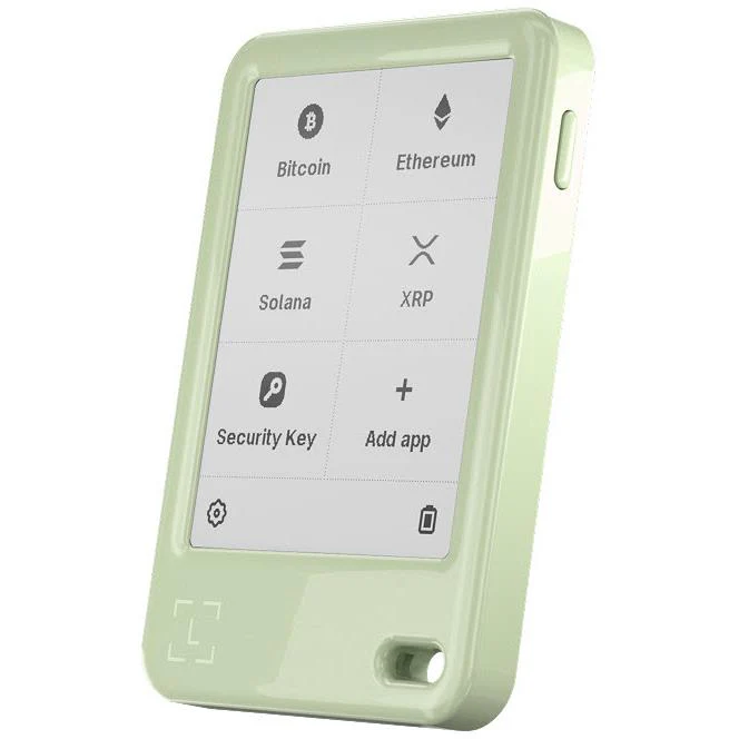 Ledger Nano Gen5 Hardware Wallet with Recovery Key (Matcha Green) - Image 2