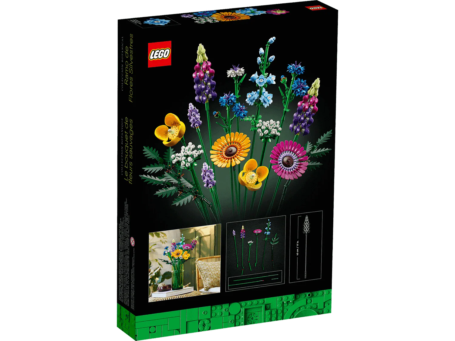 LEGO 10313 Wildflower Bouquet - Icons Botanical Collection - Image 9
