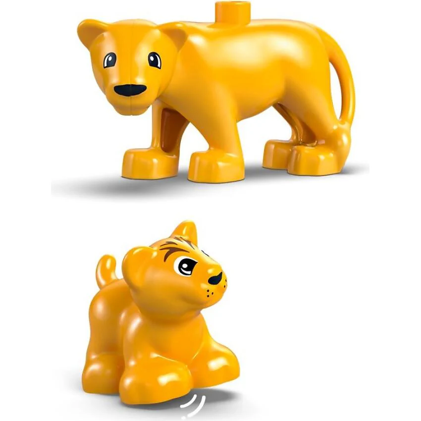 LEGO 10442 Wild Animal Families: Penguins & Lions - Duplo - Image 3