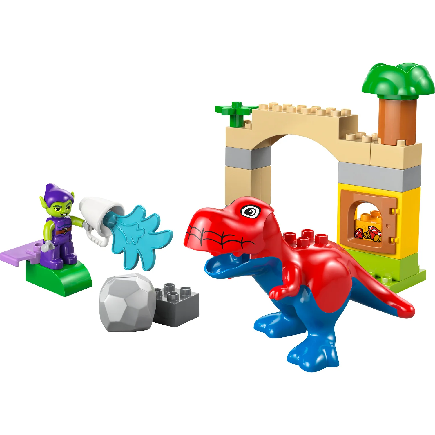 LEGO 10463 Dinosaur Spidey-Rex vs. Green Goblin - Duplo - Image 2