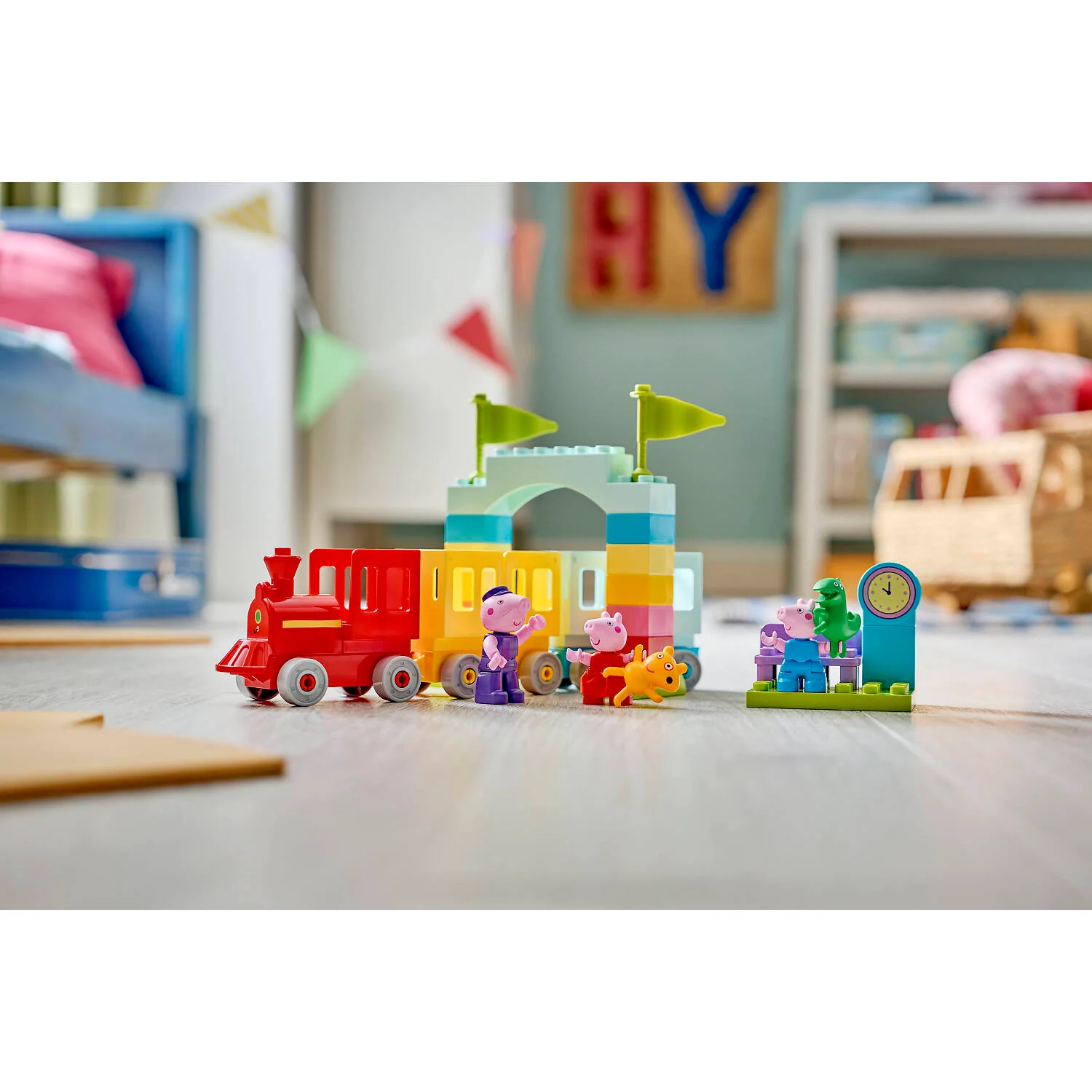 LEGO 10466 Train Ride with Grandpa Pig - Duplo Peppa Pig - Image 8
