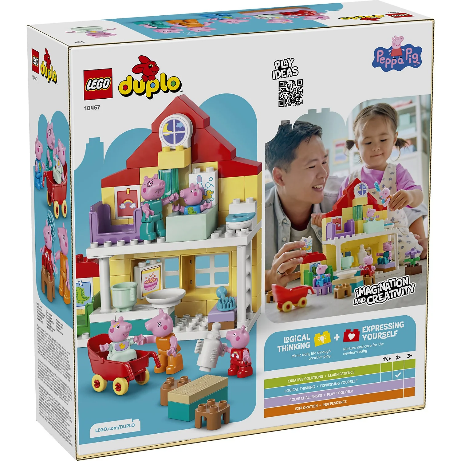 LEGO 10467 Peppa Pig Family House - Duplo - Image 3
